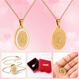 Collar Elegante y Minimalista Con Una Exquisita Caja De Regalo, Collar Cadena Chapado En Oro De 18 Quilates Es Un Regalo Perfecto Para El Día De La Madre, Ideal Para Mujeres, Madres o Abuelas