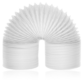 SPARES2GO 5m Extra Long Universal Condenser Vent Hose Pipe for all makes and models of Vented Tumble Dryer (5 Metres / 4")