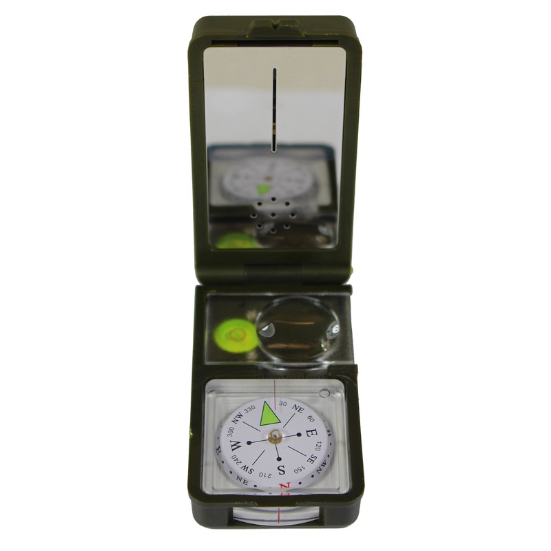 Mil-Tec 10 Functions Map Compass Schwarz Einheitsgröße