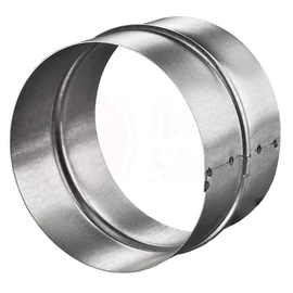 MKK® PVC Aluminium Flex Round Pipe Connector Nipple Spiral Duct Pipe Ventilation Diameter 120 mm