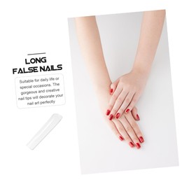 ORFOFE 504pcs Fake Nails Manicure Salon Full Cover False Nails Water-Resistant for Daily Use and Special Occasions