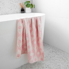 Dock & Bay Bath Towel - for Home - Quick Dry, Super Absorbent - Includes Bag - Diamond Pink, Extra Large (180x90cm, 71"x35")