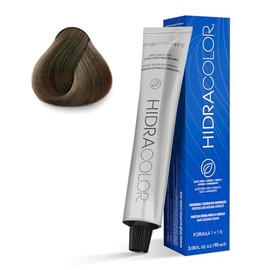 HIDRACOLOR - Tinte Permanente en Crema para Cabello Color 8.11 Rubio Claro 90 ml, Cubre Canas, con Miel y Aloe Vera, Gran Duración y Humectación, Coloración Cabello, Sedosidad y Brillo