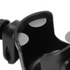 Black Stroller Cup Holder 360 Degrees Rotation Universal Drinks Holder