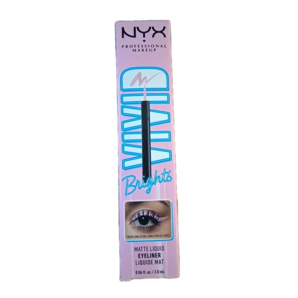 NYX Vivid Brights Matte Liquid Eyeliner (0.06fl.oz/2.0