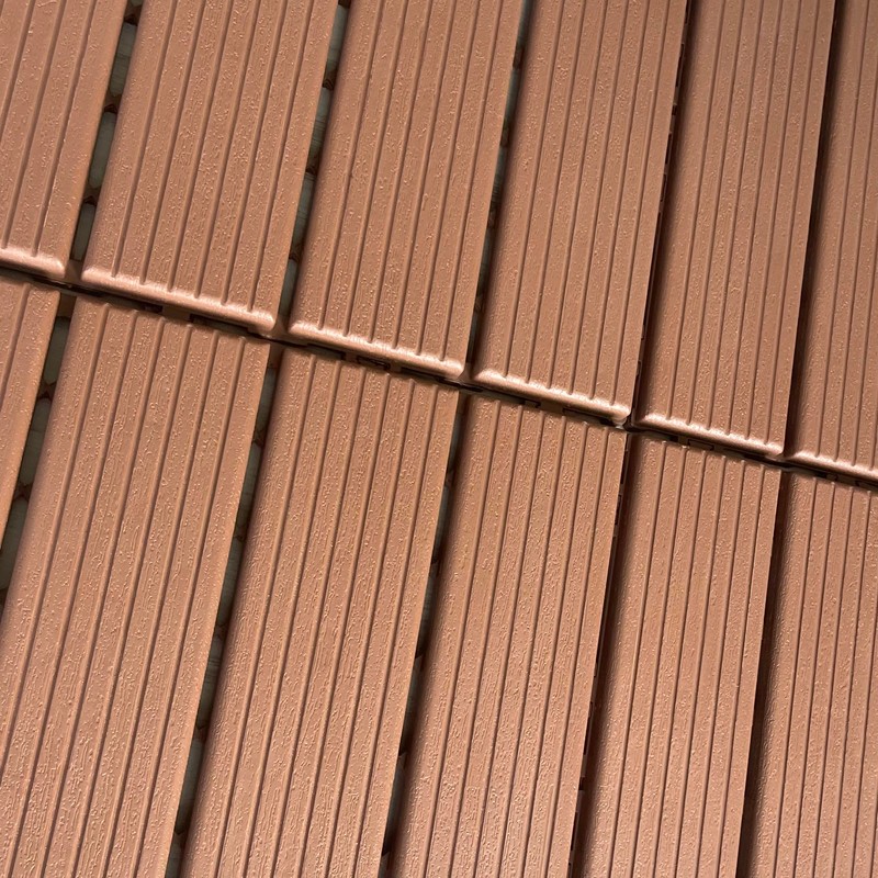 Uneeruiqy 44 Pack Interlocking Patio Deck Tiles 11.8"X11.8" Square Waterproof