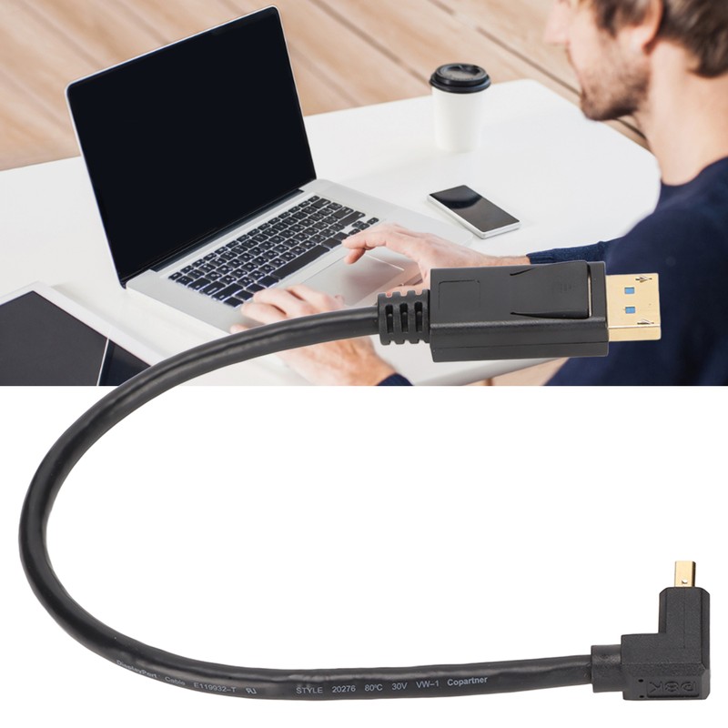 DP to Minidp Adapter Multifunction Supports 8K 60Hz 4K144Hz Bidirectional