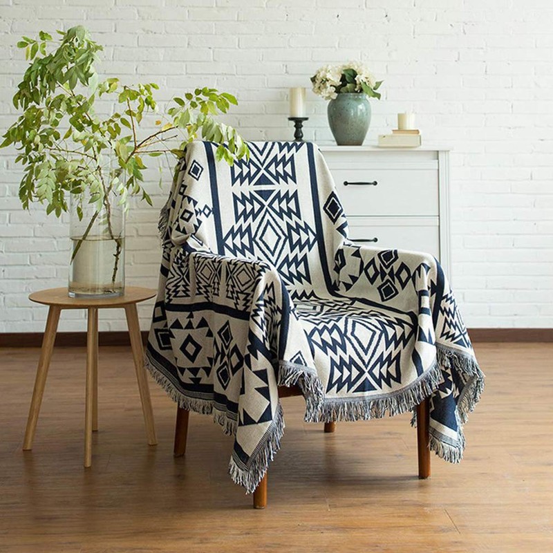 bluecookie_jp Scandinavian Style Multi Cover Sofa Cover, 35.4 x 35.4