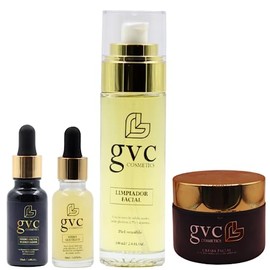 Kit Facial Tratamiento Completo Skin Care Gvc Cosmetics Células
