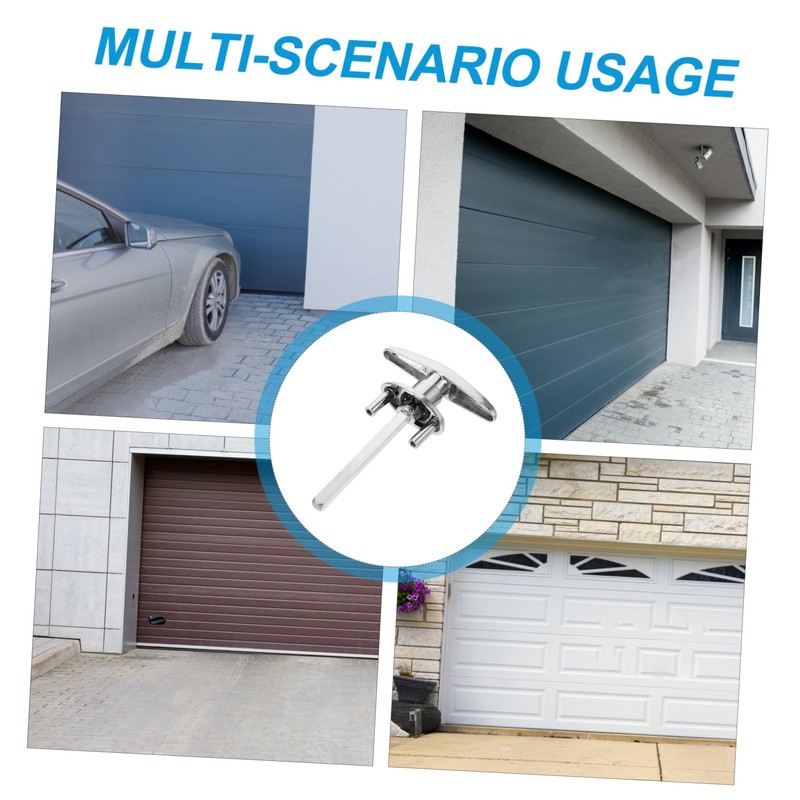 COHEALI 1Set Handle Lock Kit for Garage Doors High Security