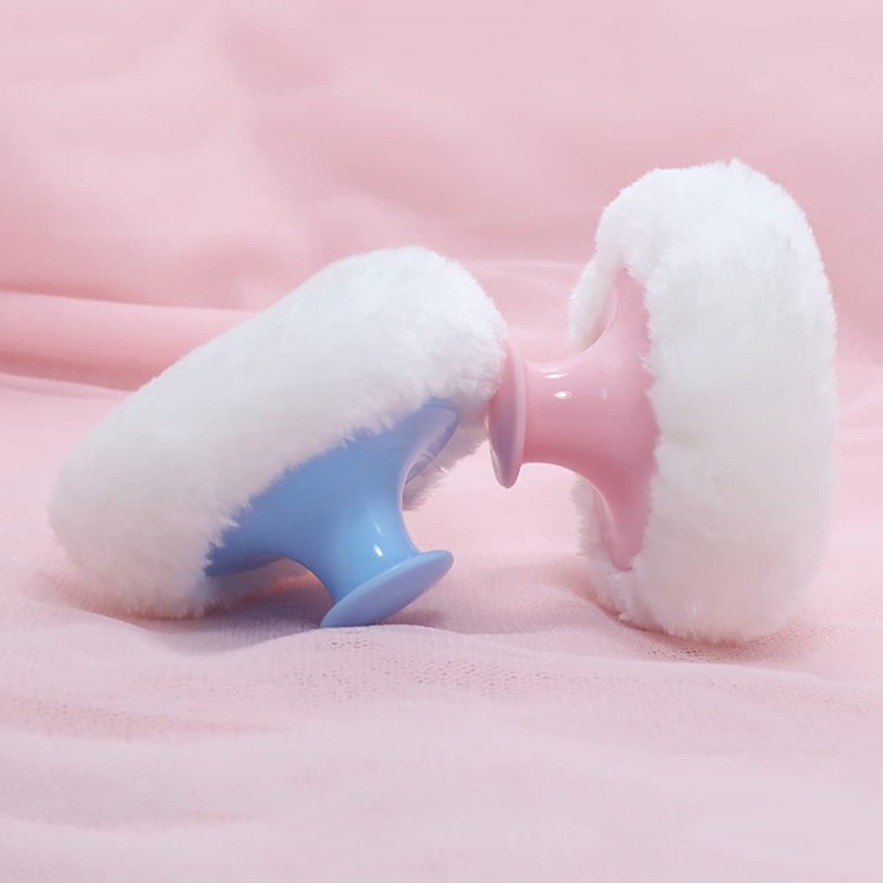 ccHuDE 2 Pcs Soft Body Powder Puff Large Round Cosmetic