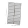 SHINEOFI Rack 28 Pocket Slots Wall Mounted Holder Employee Attendance