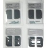 IKEA 4x 2 pack Ikea BERGHALLA Handle Cabinet/Drawer Pull 2 3/16" Gray 603.228.56 NEW