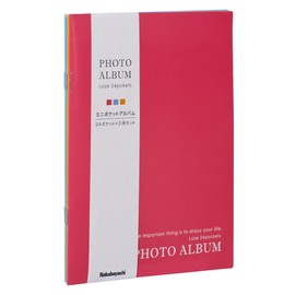 ナカバヤシ ミニポケットアルバム 3冊セット カラフル ア-PAL-101-3P