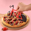 Alnicov Bike Pizza Cutter Pizza Cutter Wheel Stainless Steel Super