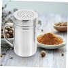 SHOWERORO 3pcs Stainless Steel Powdered Sugar Shaker Baking Duster Lid