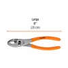 Truper PCH-8, Pinza de chofer, mango de vinil, 8", negro