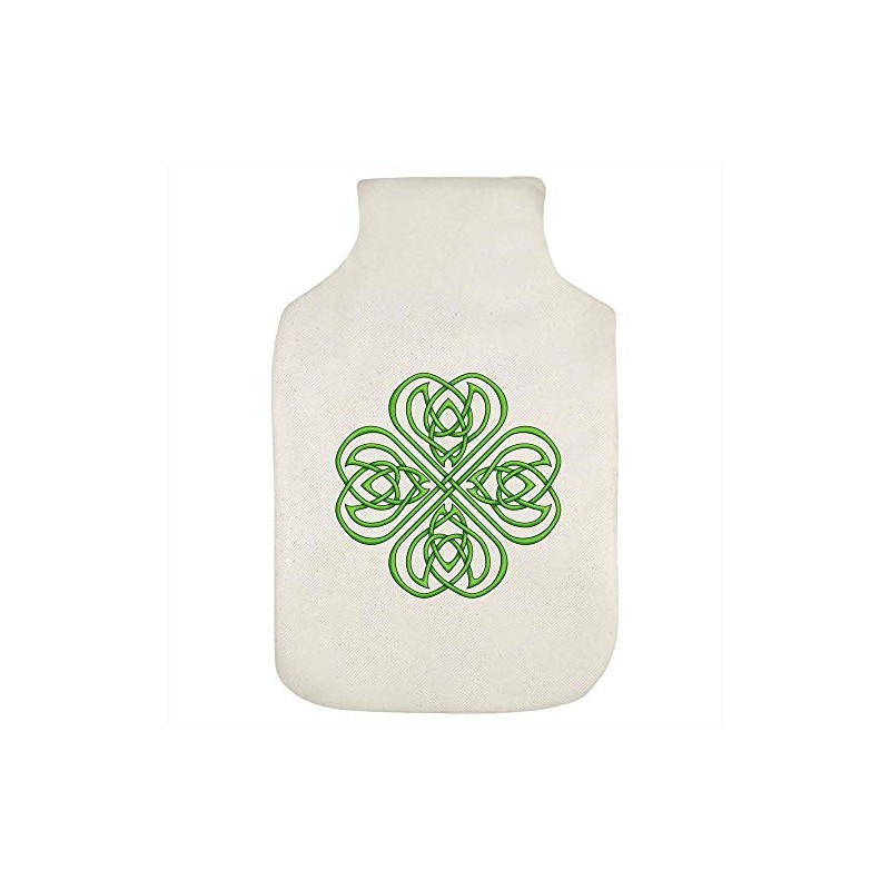 'Celtic Shamrock' Hot Water Bottle Cover (HW00010570)