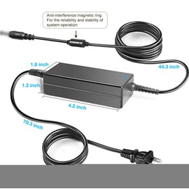 Kircuit 12V 5A AC/DC Adapter Charger Compatible with Petlibro PLAF109 Automatic Cat Wet Food Feeder HCX6001-1205000U 12VDC 5.0A DC12V 12.0V Class 2 Power Supply Cable Cord