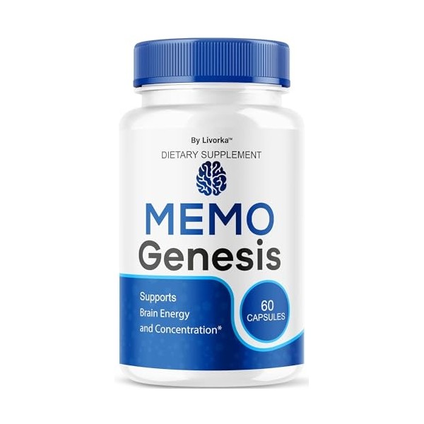 Memo Genesis Capsules - Original MemoGenesis Brain Health Daily Support