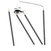 AKADO 50pcs Eyeliner Brushes With Covers,Eye Liner Wands for Makeup,