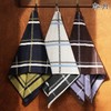 Songwol double-sided color matching towel CM check 200g 560GSM 40x90cm combed yarn 30 count brown/basic case 1 sheet/printing 5ea