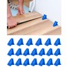 QWORK® Set of 20 Floor Spacers for Laying Parquet and