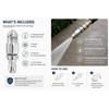 Sewer Jetter Nozzle for Drain Cleaning – 5000 PSI Mini