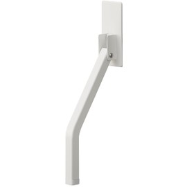 Yamazaki 3724 Magnetic Folding Door Stopper, Long, White (when in Use) Approx. W 1.8 x D 3.1 x H 11.0 inches (4.5 x 8 x 28 cm), Smart Smart Strong Magnet, Easy Installation, Entrance Door, Operated