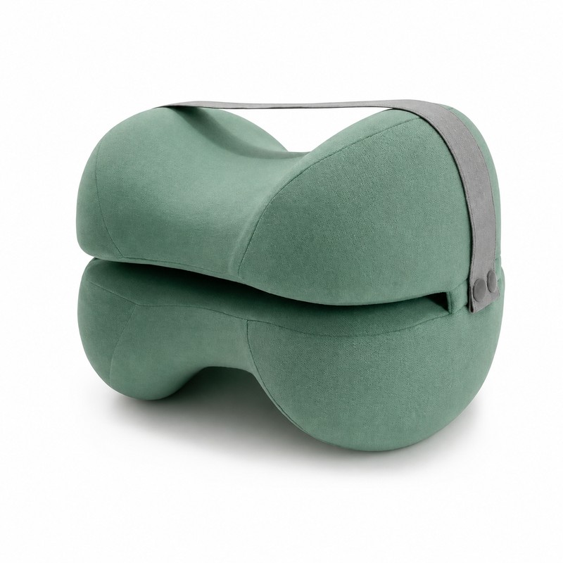 Memory Foam Knee Pillow for Side Sleepers – Leg Support