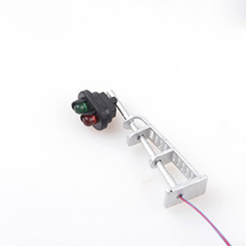 3 Pieces Model Railway N Scale 1:87 Track Signals 2