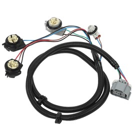 PIT66 Tail Light Wiring Harness Rear Left Driver Compatible with Chevy Silverado 1500 1500HD 2500HD 3500 2003-2007 16531401