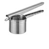Gravidus Stainless Steel Potato Ricer, Spaetzle Press with 3 Interchangeable