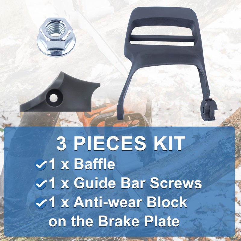 AUMEL 505422701 Chain Brake Handle Hand Guard Kit for Husqvarna