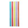 Catherine Lansfield Rainbow Stripe Beach Sun Lounger Towel 78x200cm Bright