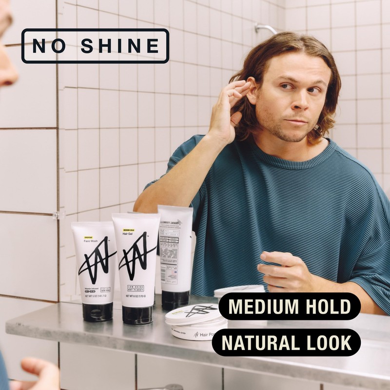 W By Jake Paul Pomade for Men, No Shine, Mens