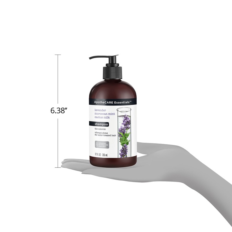 ApotheCARE Essentials The Colorist Shampoo, Lavender, Moroccan Mint, Cactus Milk,