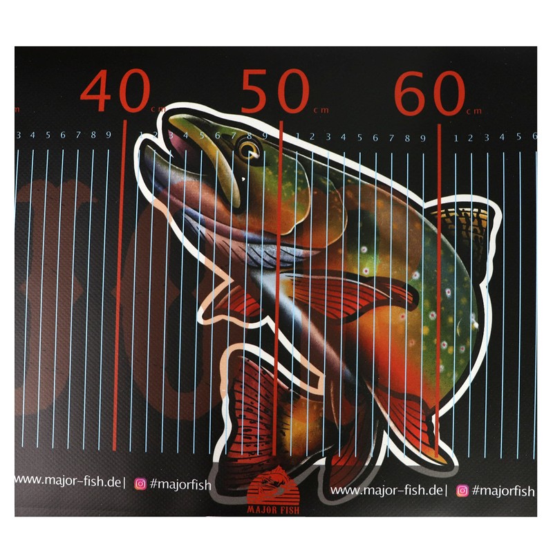 Major Fish Fish Tape Measure Trout Ruler 105 cm x