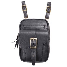 DEGNER W-115 Leather Holster Bag, Black