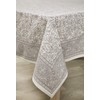 MySmartBuy Square Cotton Tablecloth - 52x52 Pink Squared Indian Hand