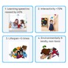 Qimihinoy Felt Story Board Set,Large Animals Felt Stroy Retelling Pieces