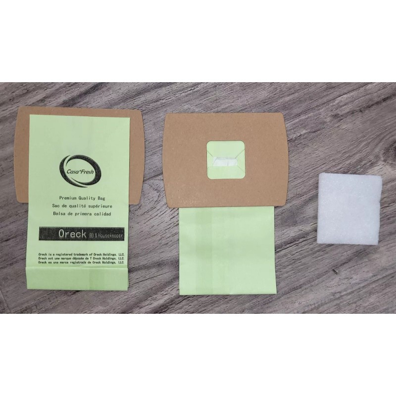 Casa Fresh 12 Oreck XL Buster B BB Vacuum Bags