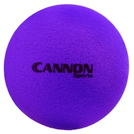 Cannon Sports Uncoated Foam Ball, 8.5" L/H/W - Purple