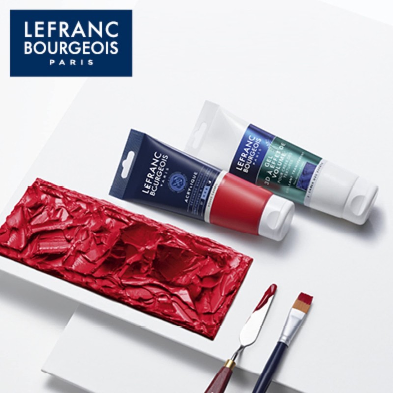 Lefranc Bourgeois 300382 Fine Acrylic Paint - Magenta, 200 ml