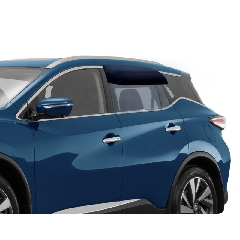 Shade-N-Dry Car Window Umbrella Canopy Awning Visor With Mosquito Net