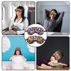 Pack of 2 Mulberry Silk Sleeping Mask, Leopard Silk Sleep