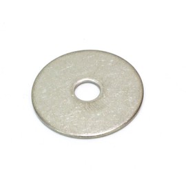 1/4" x 1" OD Stainless Fender Washer, (100 Pack) - Choose Size, by Bolt Dropper, 18-8 (304) Stainless Steel