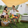 Lightweight Aluminum Folding Camping Table with Height 23.6 in