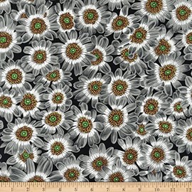 Kaffe Fassett Collective Lucy Grey, Fabric by The Yard