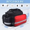 Taeku Bicycle Rear Bag, 27L Multifunctional Waterproof Pack Backpack Bicycle